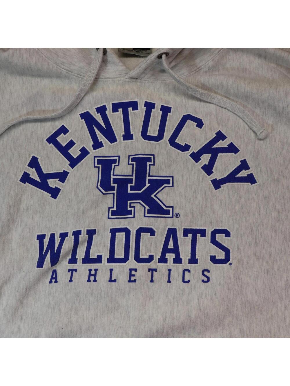 Kentucky Wildcats Hoodie Men 2XL y2k Grey Heather Granola